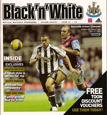 Newcastle United FC v Liverpool FC